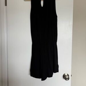 Bobi Black Halter Sleeveless Jumpsuit